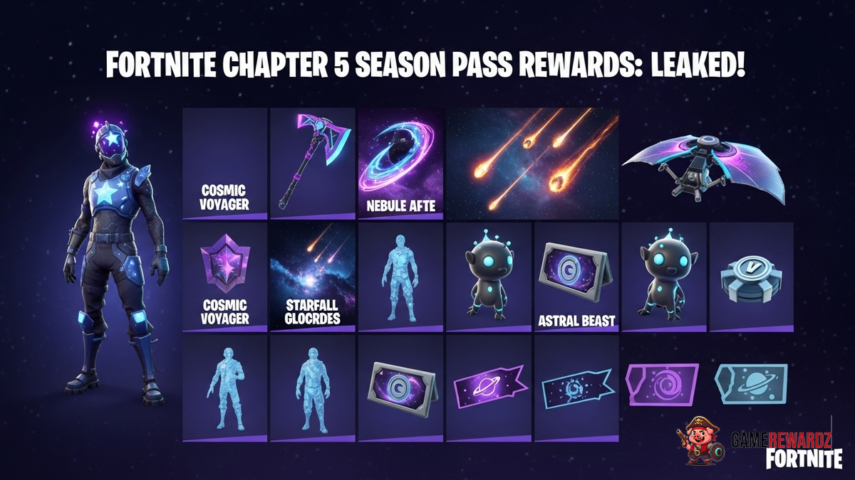 Shocking Fortnite Leak: Chapter 5 Season Pass Rewards!